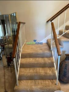 carpet kings cleaning stairs