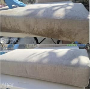 Outdoor furniture cleaning