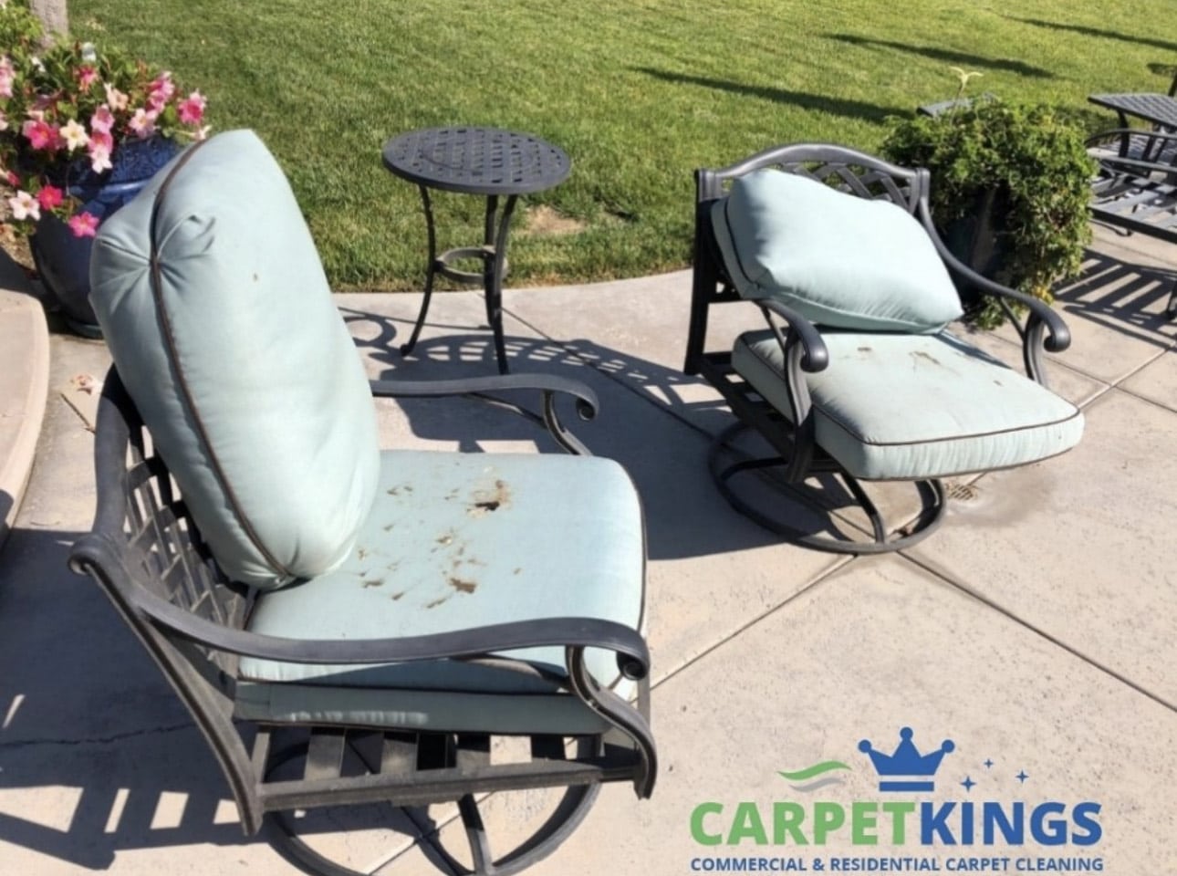Outdoor furniture cleaning orange county