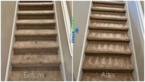 stairs cleaning carpet cleaning